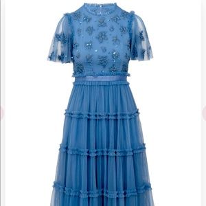 Ivy City Co. Anastasia Dress In Tufts Blue